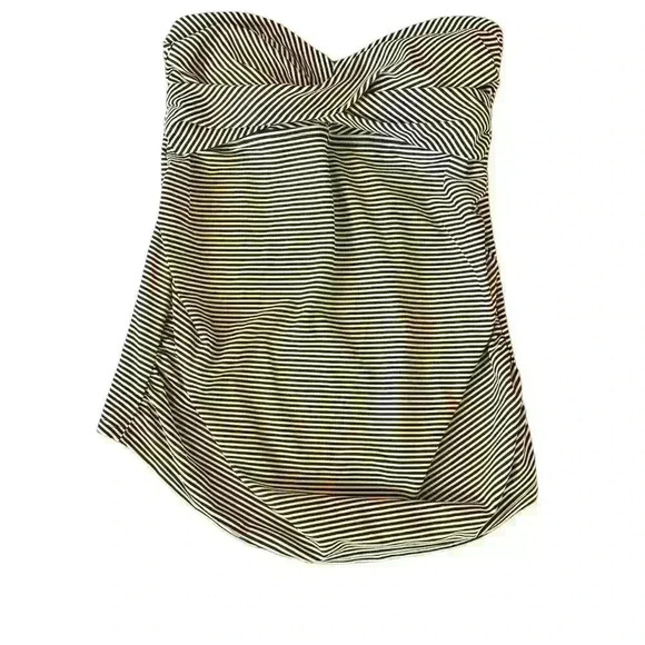 Isabel Maternity Bandeau Swim Top Bathing Suit NWT with Straps size Small - Picture 1 of 8